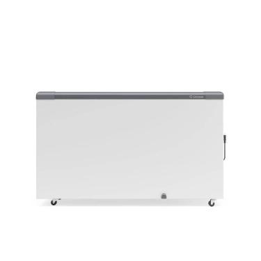 Imagem de Freezer Gelopar Horizontal 395L 2 Portas de Vidro Branco 220V GHD-400 CZ (81003.06.2)