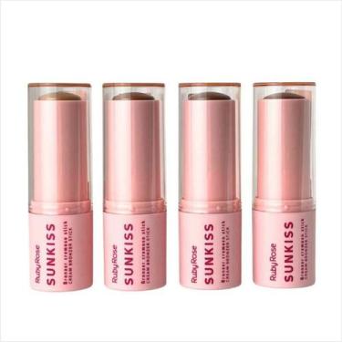 Imagem de Ruby Rose Bronzer Cremoso HBM200 6,43g, tropical broze
