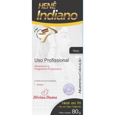 Imagem de Hene pó indiano 80g preto divina dama
