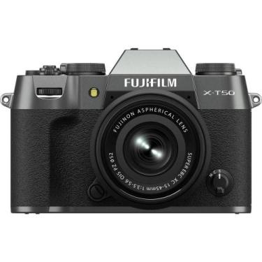 Imagem de Câmera FujiFilm X-T50 Mirrorless Charcoal Lente XC 15-45mm