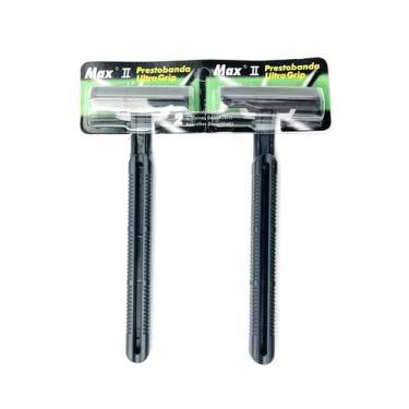 Imagem de Kit c/ 12 Aparelho de Barbear Max II Prestobanda Ultra Grip - Dalla Va