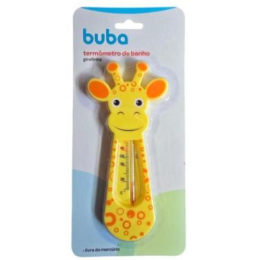 Imagem de Termômetro de Banho Infantil Buba Temperatura da Água Girafinha