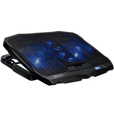 Imagem de Base para Notebook 17,3 Gamer LED Azul Altura de 5 Posições e Coolers de 6 Velocidades NBC-100BK - C3Tech