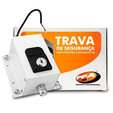 Imagem de Trava Elétrica Para Portão Ppa Dog Steel Custom 220v Branca