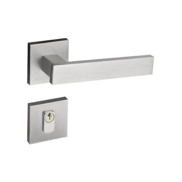 Imagem de Fechadura Pado Retro Zamac Cromo Acetinado Externa