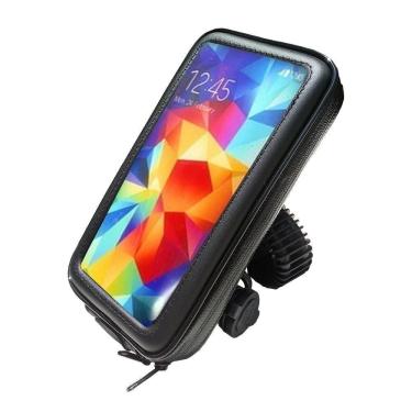 Imagem de Suporte Celular Moto Carregador Usb Capa Case Prova Dágua
