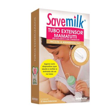 Imagem de Mamatutti Tubo Extensor Savemilk com 10 Unidades