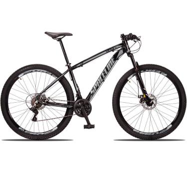 Imagem de Bicicleta 29 c/21v Cambio Traseiro Shimano SPACELINE VEGA Freio a Disco e Suspensão - Tamanho 15