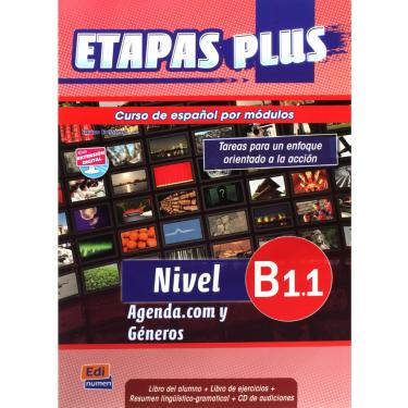 Imagem de Livro + CD - Etapa Plus B1.1 - Equipo Entinema