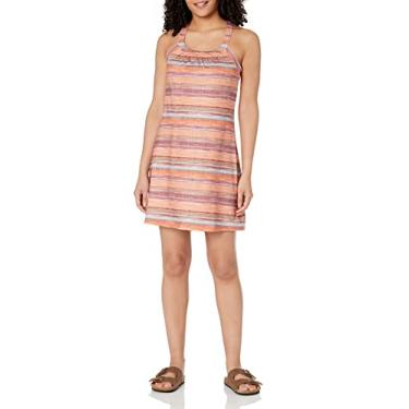 Imagem de prAna Vestido feminino cantina, Listras Terra Soleil, PP