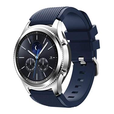 Imagem de Para Samsung Galaxy Watch 4/5 Banda/Galaxy Watch 5 Pro Band 45 mm 40 mm 44 mm/Galaxy Watch 4 Classic 46 mm 42 mm/Galaxy Watch 3 de 41 mm/Active 2/Active, pulseira de silicone 20 mm