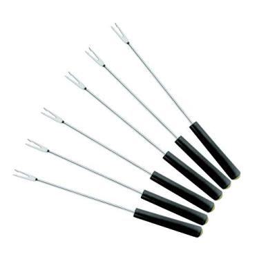 Imagem de Dynasty Jogo de 6 garfos para fondue em aco inox com cabo plastico A23cm