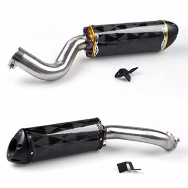 Imagem de Silenciador silenciador de exaustão de peças de qualidade GOWE, abafador e grampo de aço inoxidável para Honda CBR 1000RR 2008-2012