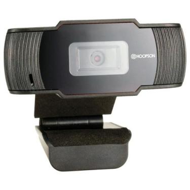 Imagem de Webcam Hoopson Full Hd, 1080P, 30Fps, Usb, Com Microfone Integrado, Pr