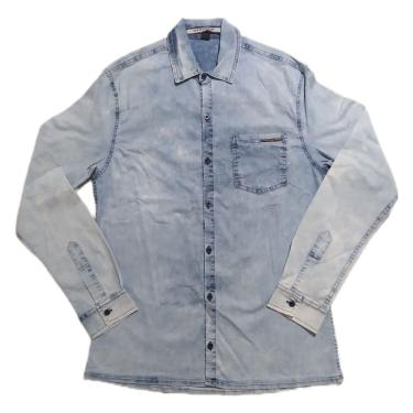 Imagem de Camisa Masculina Jeans Qualidade Premium E Muito Estilo