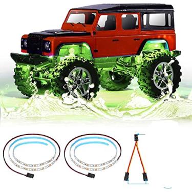 Imagem de Arbusb Luz RC à prova d 'água luzes LED RC para drone AR Wing modelo carro caminhão RC asa fixa avião barco verde