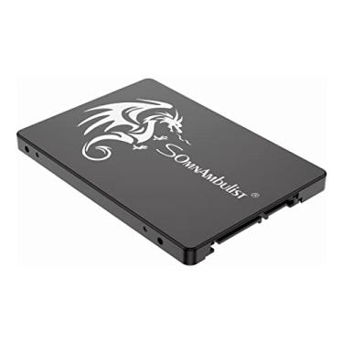 Imagem de Somnambulist SSD 60GB SATA III 6GB/S Interno Disco sólido 2,5”7mm 3D NAND Chip Up To 520 Mb/s Para Laptop Desktop (Preto Dragão-60GB)
