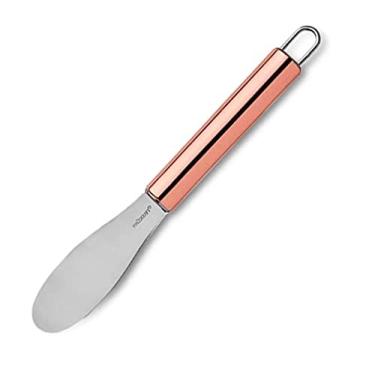 Imagem de Espátula De Patê Manteiga Inox Cabo Rose Gold 21cm Hauskraft
