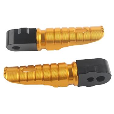 Imagem de FINMOKAL Para PEUGEO Speedfight 4 50 125 150 Liga de alumínio Apoios de pés traseiros Peg