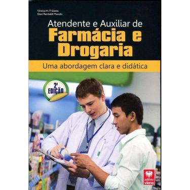 Imagem de ATENDENTE E AUXILIAR DE FARMáCIA E DROGARIA - 2A EDIçãO