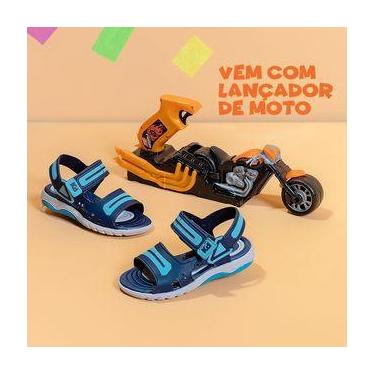 Imagem de Sandália Kidy Toys Menino Marinho/Azul Ref:392.0002