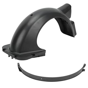 Imagem de Rear Mudguard, Electric Scooter Rear Mudguard Rear Splash Guard Replacement for Ninebot Max G30 Scooter(Fenders + Mounting Strips)