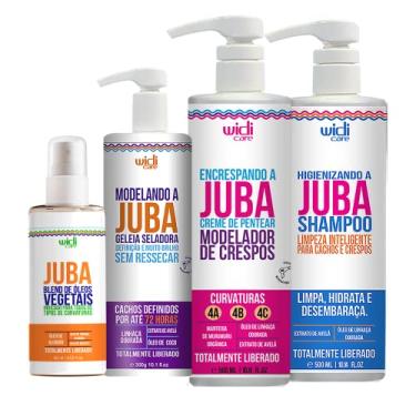 Imagem de Kit Encrespando Juba, Shampoo, Geleia E Blend Widi Care