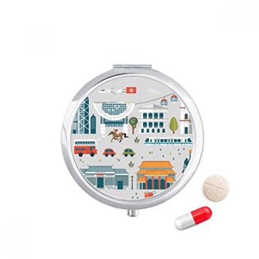 Imagem de Porta-comprimidos de Hong Kong Valuable Visiting Things, caixa de armazenamento de remédios