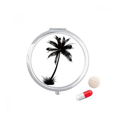 Imagem de Porta-comprimidos, porta-comprimidos, porta-comprimidos, caixa de armazenamento de medicamentos da Coconut Tree Beach
