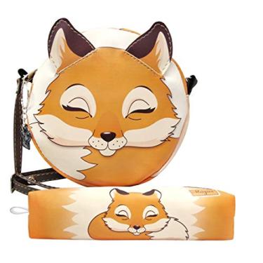 Imagem de Kit Infantil Bolsa e Estojo Raposinha, Magicc KI-092