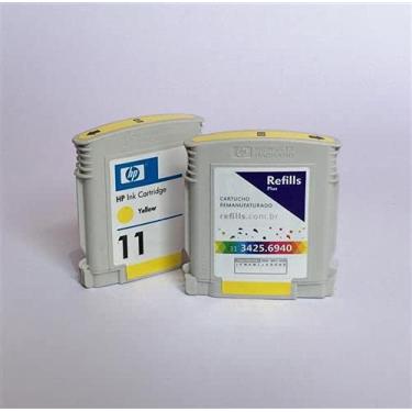 Imagem de Cartucho Remanufaturado HP 11 Yellow (C4838A)