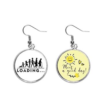 Imagem de Brinco de flor de sol para crianças e mulheres idosas