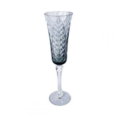 Imagem de Conjunto Taças De Champagne De Vidro Fume  6 Pcs 6cm X 6cm X 24cm - Bt
