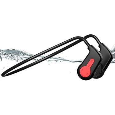 Imagem de Fones De Ouvido De Natação Sem Fio IP68 À Prova D'água, Fones De Ouvido Bluetooth 5.0 De Condução Óssea, Fone De Ouvido Esportivo De Ouvido Aberto Com Memória 16G, Reprodutor De Música MP3 Para Co