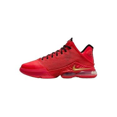Imagem de Nike Lebron 19 Low Basketball Shoes LT Crimson/White-Black DO9829-600 9