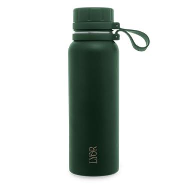 Imagem de LYOR - Garrafa Térmica de Aço Inox Explorer Verde 650ml