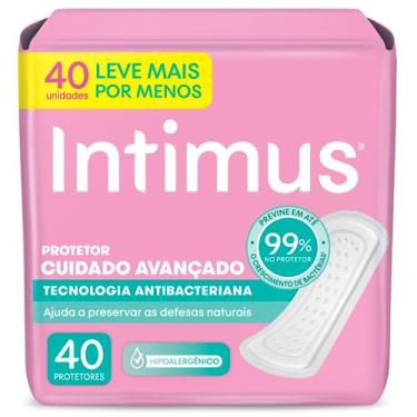 Imagem de Protetor Diário Intimus Antibacteriana - 40 unidades