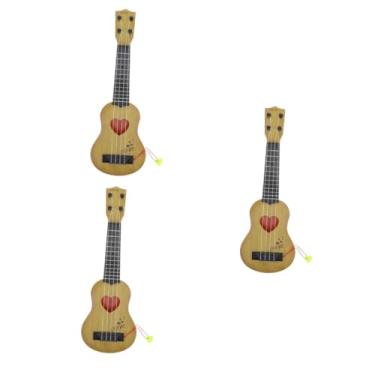 Imagem de Toyvian 3 Pçs Ukulele Soprano Ukulele Elétrico Crianças Guitarra De Madeira Starter Ukulele Acústico Ukulele Preço