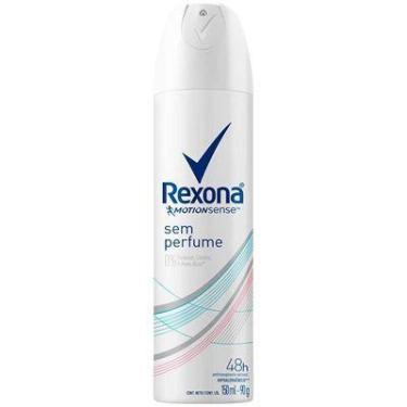 Imagem de Desodorante Antitranspirante Aerosol Rexona Feminino Sem Perfume 150ml