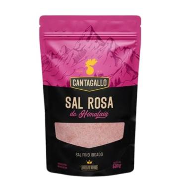 Imagem de Sal Rosa Fino do Himalaia - CantaGallo - Pouch 500g