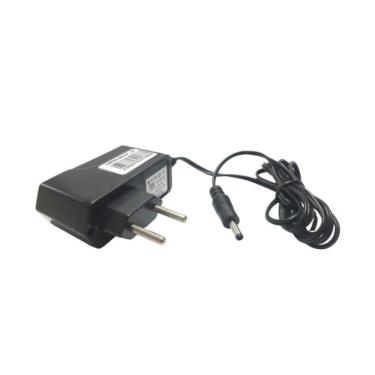 Imagem de Carregador Bateria 9 Volts Adaptador Ac Dc 12V Utilizado Detector Metais Dm-500/600 Instrutherm