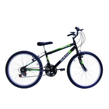 Imagem de Bicicleta de Passeio Saidx Bike - Aro 24 de 18 Marchas - Freios V Brake (Preto)