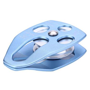 Imagem de Polia de Montanhismo Em Liga de Alumínio e Magnésio 32KN, de Alta Resistência e Leve para Escalada, Proteção de Engenharia de Resgate Com Polia de Compatibilidade de Corda de 15