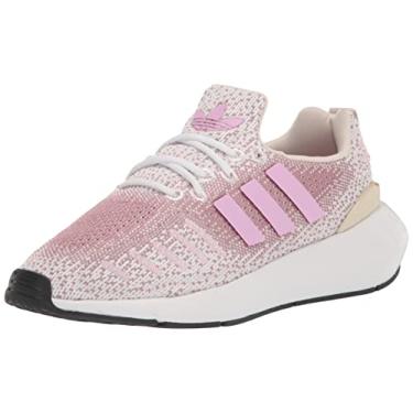Imagem de adidas Originals Tênis feminino Swift Run 22 Alumina/Bliss Lilac/Branco 38, 38