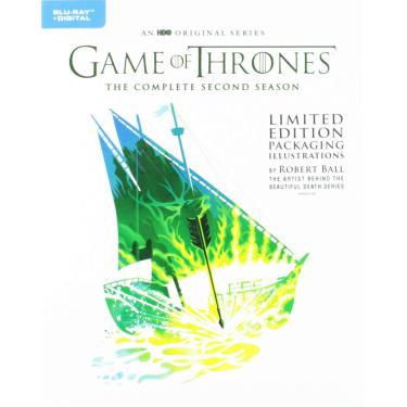 Imagem de Game of Thrones: Season 2 (Robert Ball Exclusive Art/BluRay+Digital Copy) [Blu-ray]