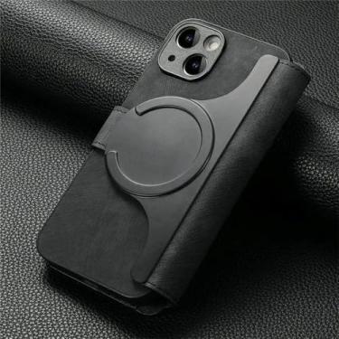 Imagem de Para Redmi Note 13 Pro Carteira de couro com zíper para Xiaomi 13T Pro 11T 10 9T 10S 9 ST 13 Plus 11 Lite Flip Cover, preta, para RedmiNote13ProPlus5G
