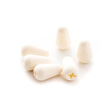 Imagem de Knob Chaves Seletoras Guitarra (6 Peças) Spirit PST6-ADWH [F035]