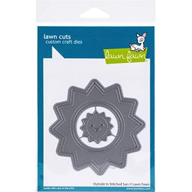 Imagem de LAWN FAWN Outside in Stitched Sun Lawn Cuts Custom Craft Die