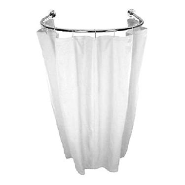 Imagem de Cortina Branca Provador Arco 70x70 E 90x90 Privacidade Total