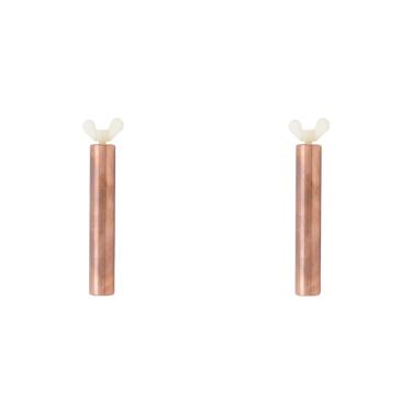 Imagem de 2 Peças Haste de ânodo Ionizador de Piscina Solar de Alta Eficiência, Choque Solar, Substituição de ânodo de Cobre, 10,5 Cm, para Economizar Custos, Fácil Instalação